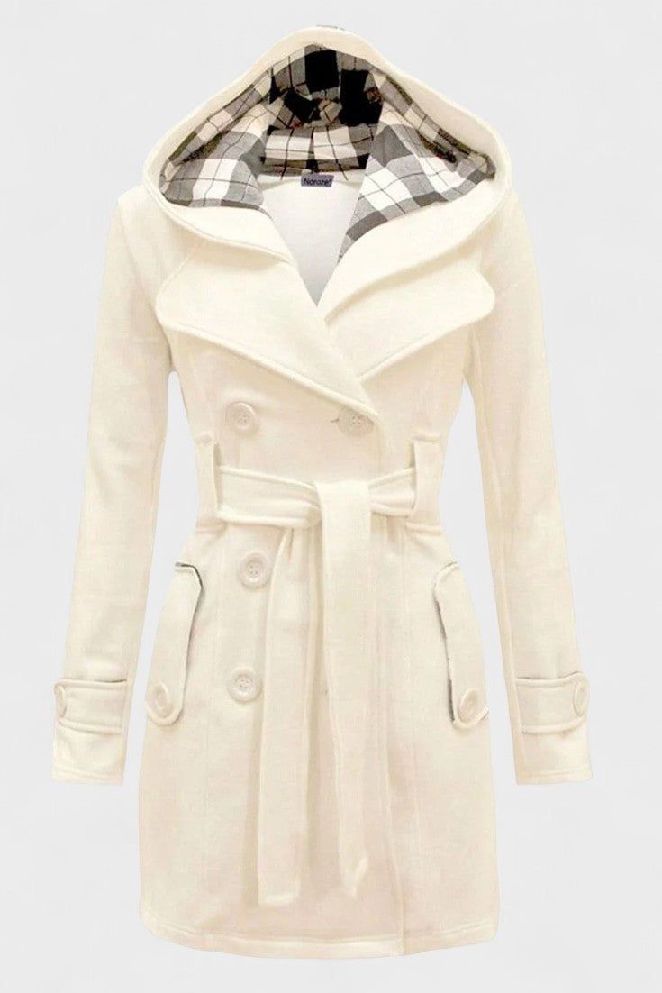Leona™ | Cappotto elegante a doppio petto