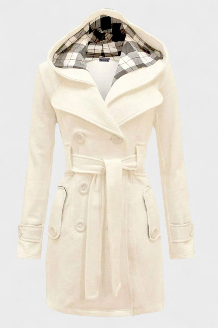 Leona™ | Cappotto elegante a doppio petto