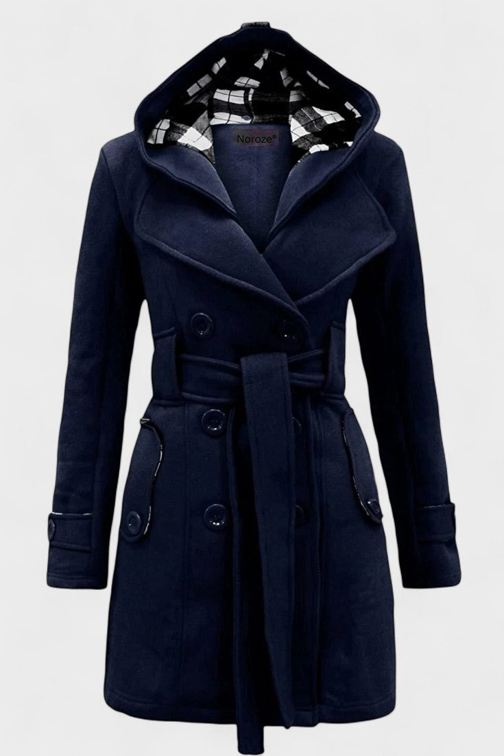 Leona™ | Cappotto elegante a doppio petto