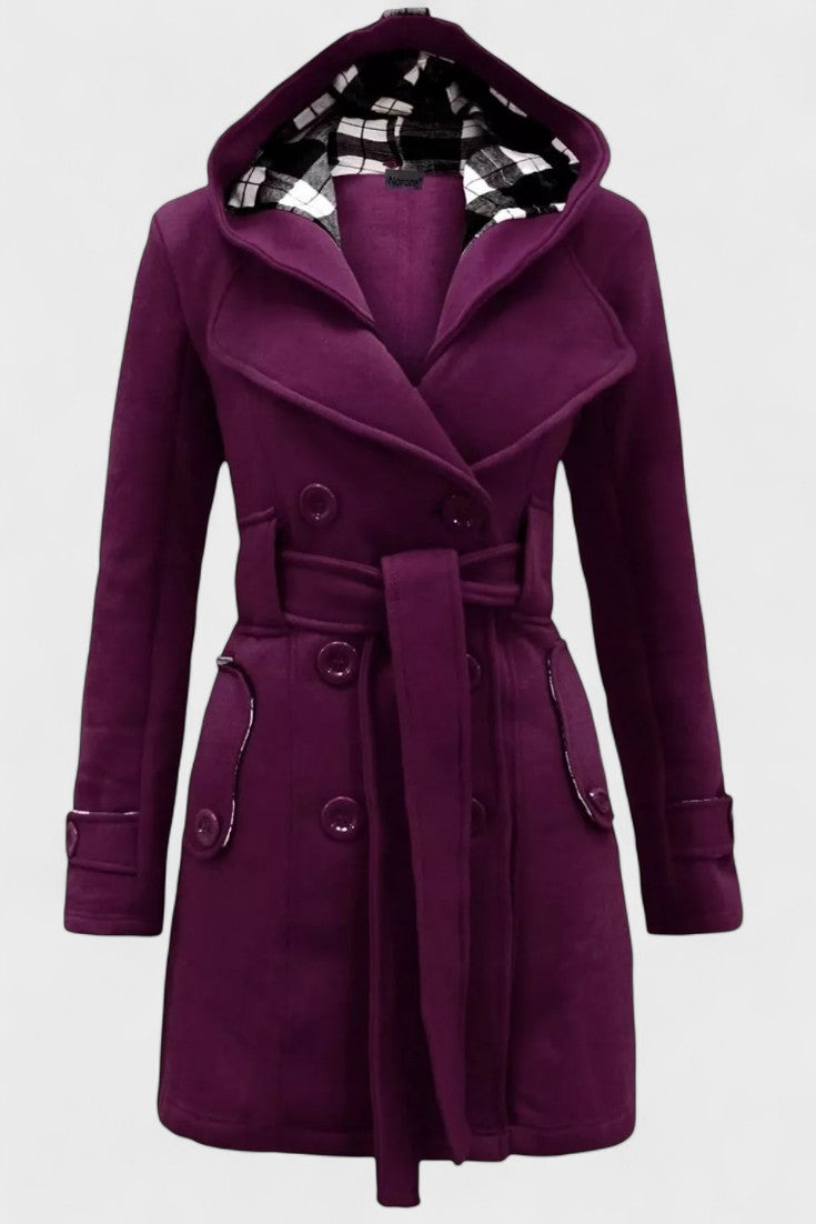 Leona™ | Cappotto elegante a doppio petto