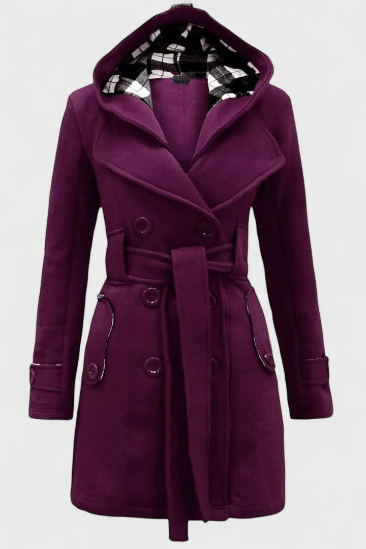 Leona™ | Cappotto elegante a doppio petto