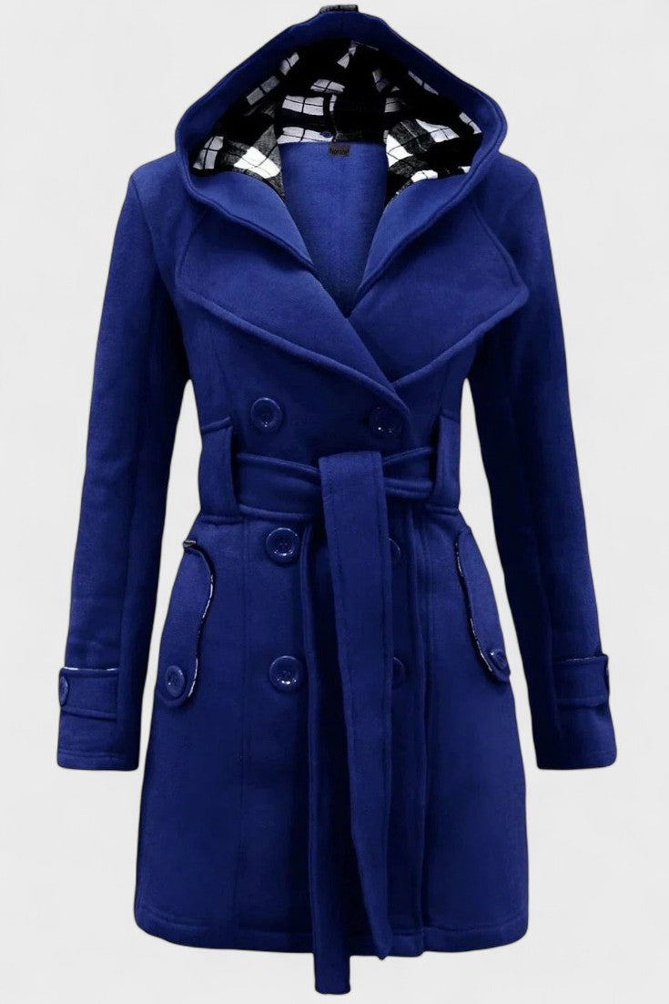 Leona™ | Cappotto elegante a doppio petto