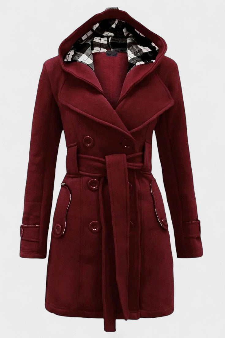 Leona™ | Cappotto elegante a doppio petto