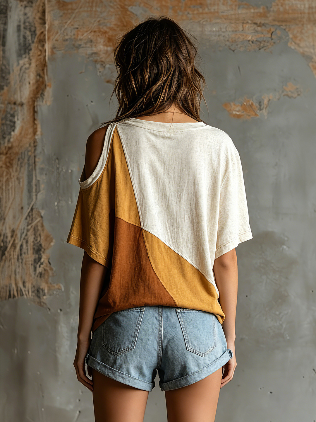 Maglia Color Block Chic